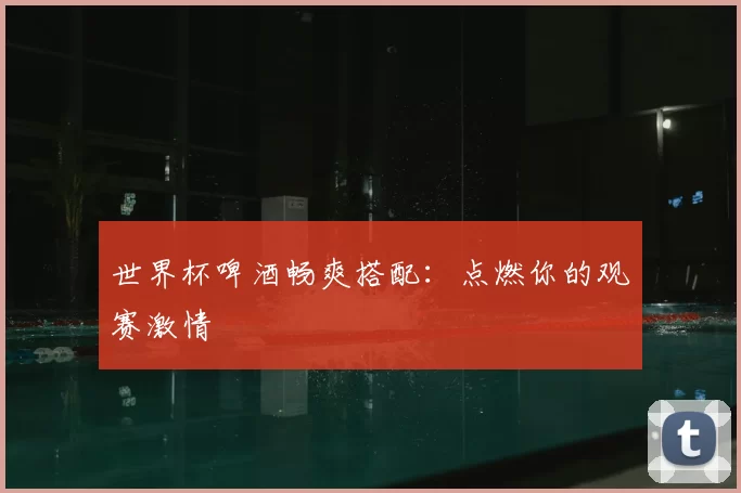 世界杯啤酒畅爽搭配:点燃你的观赛激情