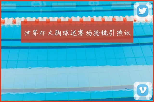 世界杯大胸球迷赛场抢镜引热议