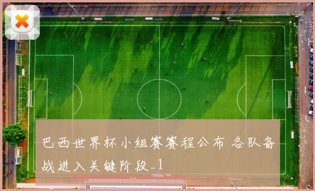 巴西世界杯小组赛赛程公布 各队备战进入关键阶段_1