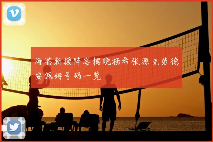 海港新援阵容揭晓杨希张源克劳德安佩姆号码一览
